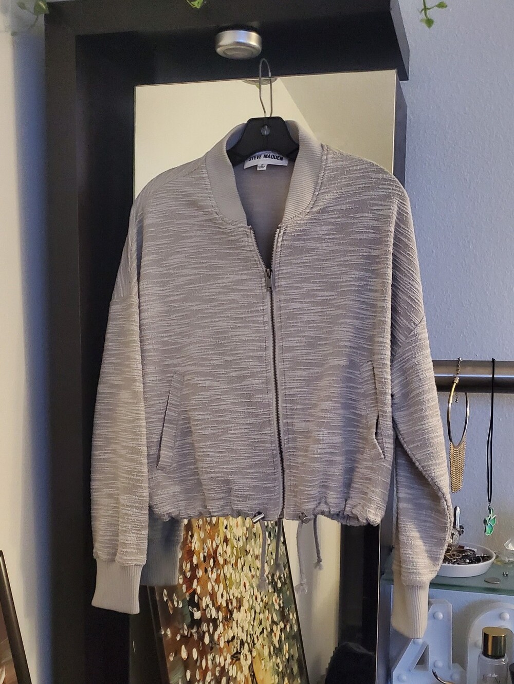 💕 Steve Madden 💕 Textured Bomber Jacket Size Small